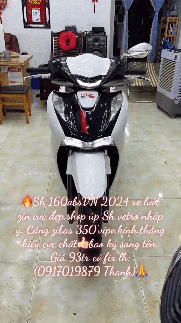 Honda SH 160 ABS 2024 Trắng. Mua bán Xe máy tại Thành phố Vũng Tàu Bà Rịa - Vũng Tàu được đăng bởi XE MÁY BẢO THANH  TPVŨNG TÀU hình 1