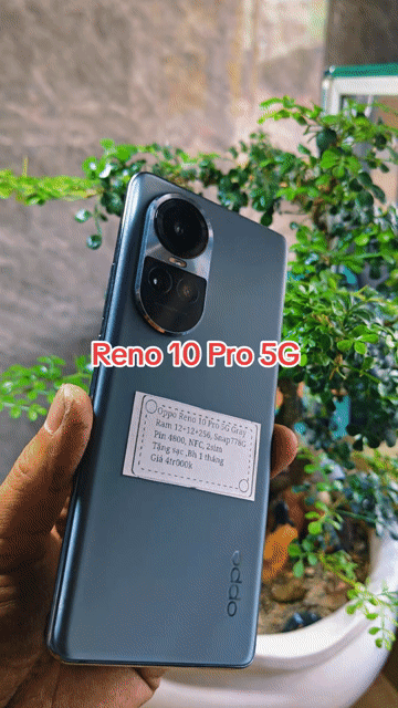 Oppo Reno 10 Pro r12+12+256 Snap778G P4800 nFC 2S. Mua bán Điện thoại tại Huyện Trảng Bàng Tây Ninh được đăng bởi Sun Mobile Shop Điện Thoại Trảng Bàng Tây Ninh 01 hình 1