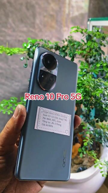 Oppo Reno 10 Pro r12+12+256 Snap778G P4800 nFC 2S. Mua bán Điện thoại tại Huyện Trảng Bàng Tây Ninh được đăng bởi Sun Mobile Shop Điện Thoại Trảng Bàng Tây Ninh 01 hình 1