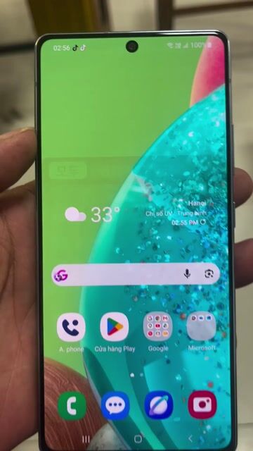 Samsung Galaxy A Quantum Bạc Đã sử dụng. Mua bán Điện thoại tại Huyện Long Thành Đồng Nai được đăng bởi minhtien hình 1