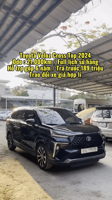 Toyota Veloz Cross Top 2024 / xe gia đình 1 chủ. Mua bán Ô tô tại Quận Tân Phú Tp Hồ Chí Minh được đăng bởi Lê Tấn Dũ hình 1
