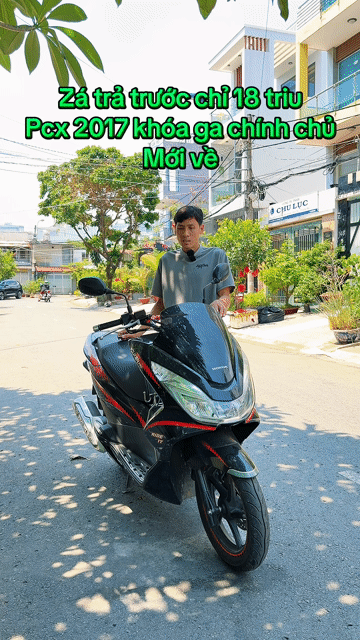 Honda PCX 2017 Đen nguyên bản có góp. Mua bán Xe máy tại Quận 7 Tp Hồ Chí Minh được đăng bởi Cửa hàng xe máy trả góp Q7 hình 1