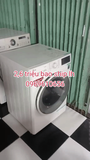 Máy giặt LG 9kg Inverter Direct Drive Trắng. Mua bán Máy giặt tại Quận Tân Phú Tp Hồ Chí Minh được đăng bởi Điện Tử Quách Điêu hình 1