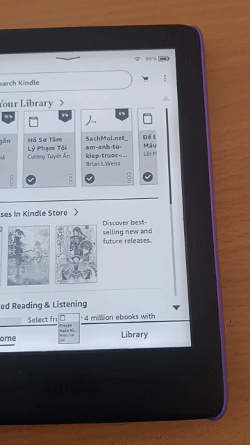 Máy đọc sách Kindle Kids 2019 Tím. Mua bán Máy tính bảng tại Thành phố Quảng Ngãi Quảng Ngãi được đăng bởi Bui Nguyen Khoi hình 1