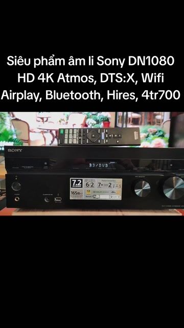 Amply Sony DN1080 có wifi, airplay, Bluetooth.... Mua bán Tivi, Âm thanh tại Quận Bình Tân Tp Hồ Chí Minh được đăng bởi Âm Thanh KTS hình 1