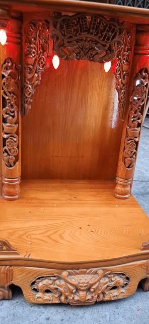 Bàn thờ Gỗ Nâu 90x60x58 cm. Mua bán Nội thất, đồ gia dụng khác tại Quận 4 Tp Hồ Chí Minh được đăng bởi  mr thắng second  hình 1