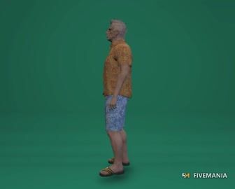 Miniray | Male Ped | Multiple Outfits | Optimized & Fivem Ready [Add-On] — video preview