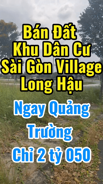Mua bán Đất Sài Gòn Village Huyện Cần Giuộc Long An diện tích 80 m² giá 2,05 tỷ