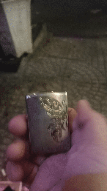 Bật lửa Zippo 2007 Bạc Bướm. Mua bán Đồ sưu tầm, đồ cổ tại Quận Sơn Trà Đà Nẵng được đăng bởi David  hình 1