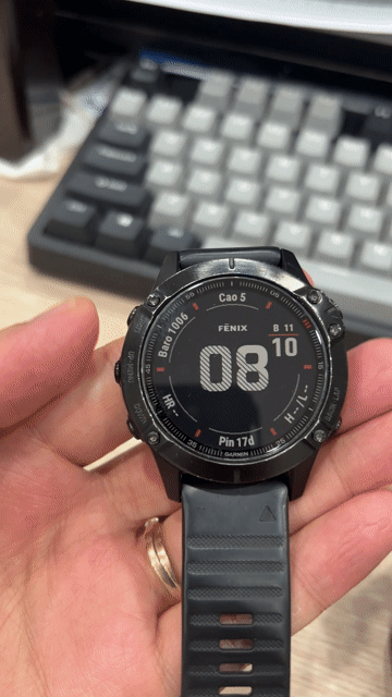Garmin Fenix 6 Đen 47mm. Mua bán Thiết bị đeo thông minh tại Quận Hoàng Mai Hà Nội được đăng bởi Hải hình 1