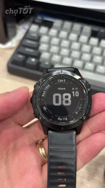 Garmin Fenix 6 Đen 47mm. Mua bán Thiết bị đeo thông minh tại Quận Hoàng Mai Hà Nội được đăng bởi Hải hình 1