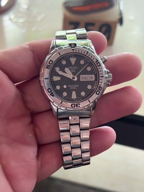 Đồng hồ Seiko AGS Kinetic Nam. Mua bán Đồng hồ tại Thành phố Rạch Giá Kiên Giang được đăng bởi Đồng Hồ Giá Hạt Dẻ hình 1