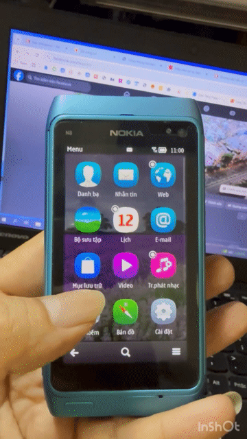 Nokia N8. Huyến thoại, đẹp zin. giá 1tr. Mua bán Điện thoại tại Quận Tân Phú Tp Hồ Chí Minh được đăng bởi Minh Minh hình 1
