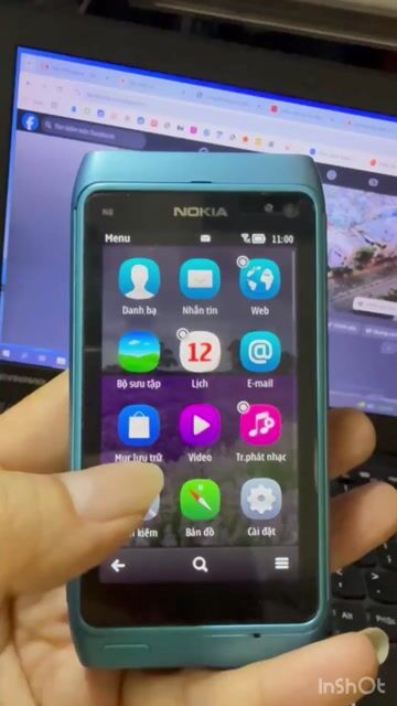 Nokia N8. Huyến thoại, đẹp zin. giá 1tr. Mua bán Điện thoại tại Quận Tân Phú Tp Hồ Chí Minh được đăng bởi Minh Minh hình 1