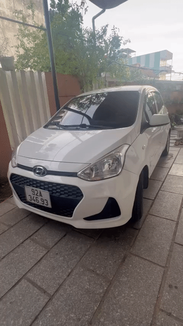 Hyundai Grand i10 2020 Base Trắng 62.000 km. Mua bán Ô tô tại Huyện Thăng Bình Quảng Nam được đăng bởi Nghia Huynh hình 1