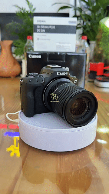 Máy ảnh Canon EOS R50 + Lens Sigma 18-50mm Fullbox. Mua bán Máy ảnh, Máy quay tại Quận Ninh Kiều Cần Thơ được đăng bởi LAPTOP KENG CẦN THƠ hình 1