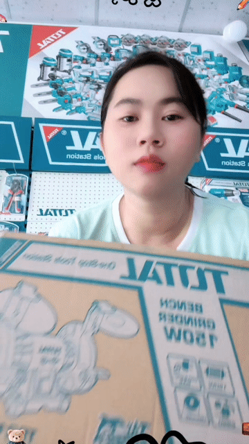 Máy mài 2 đầu TOTAL TPG15015 150W Xanh ngọc. Mua bán Đồ chuyên dụng, Giống nuôi trồng tại Quận Ô Môn Cần Thơ được đăng bởi Duy Nguyễn Ô Môn hình 1