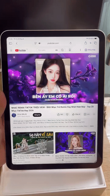 iPad (A16) 128GB Bạc Like New BH 4/2027 sạc 9 lần. Mua bán Máy tính bảng tại Quận Gò Vấp Tp Hồ Chí Minh được đăng bởi Vi Tính Kim Trân hình 1