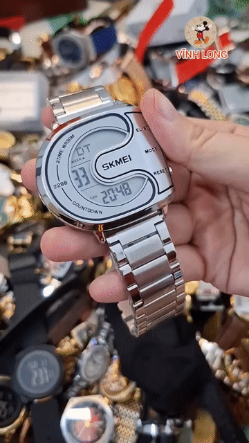 Đồng hồ nam độc lạ Skmei. Mua bán Đồng hồ tại Thành phố Vĩnh Long Vĩnh Long được đăng bởi Shop Vĩnh Long  hình 1