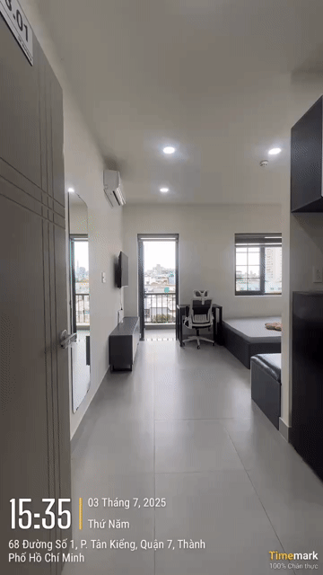 Cho thuê Căn hộ Chung cư Quận 7 Tp Hồ Chí Minh diện tích 30 m² giá 5,5 triệu/tháng