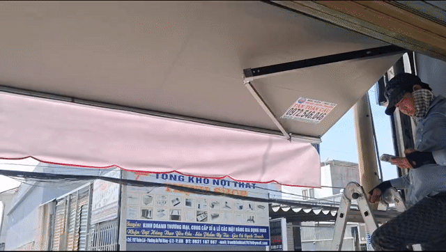 Mái hiên di động Xám quận tân bình. Mua bán Nội thất, đồ gia dụng khác tại Quận Tân Bình Tp Hồ Chí Minh được đăng bởi MÁI HIÊN MÁI XẾP TÂN TOÀN CẦU hình 1