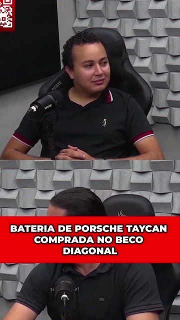 BATERIA DE PORSCHE TAYCAN COMPRADA NO BECO DIAGONAL