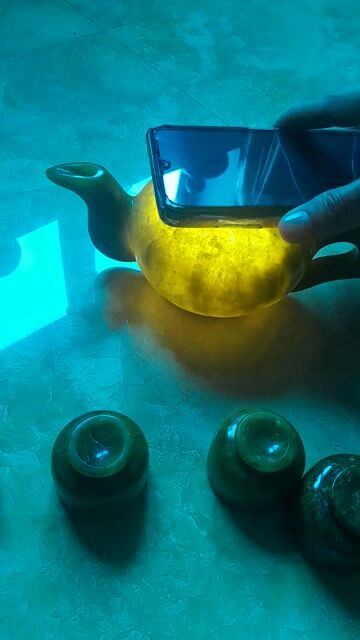 Bộ ấm trà Đá nguyên khối. Mua bán Nội thất, đồ gia dụng khác tại Quận Ngô Quyền Hải Phòng được đăng bởi Because I Love You hình 1