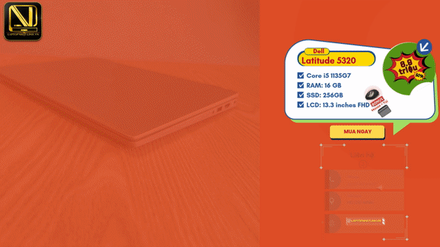Dell 5320 i7 Gen 11, RAM 16GB, Bền bỉ-Siêu di động. Mua bán Laptop tại Huyện Củ Chi Tp Hồ Chí Minh được đăng bởi LAPTOP NHẬT LINH hình 1