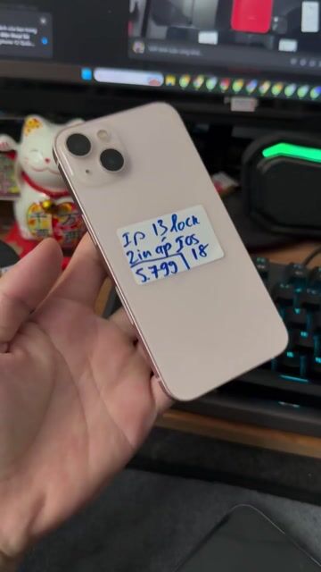 Apple iPhone 13 128GB Hồng Đã qua sử dụng. Mua bán Điện thoại tại Quận Gò Vấp Tp Hồ Chí Minh được đăng bởi Quảng Phạm Mua Iphone Lock HCM hình 1