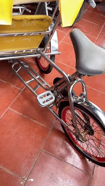 Xích Lô inox Cần bán. Mua bán Phương tiện khác tại Huyện Thường Tín Hà Nội được đăng bởi Chí Công hình 1