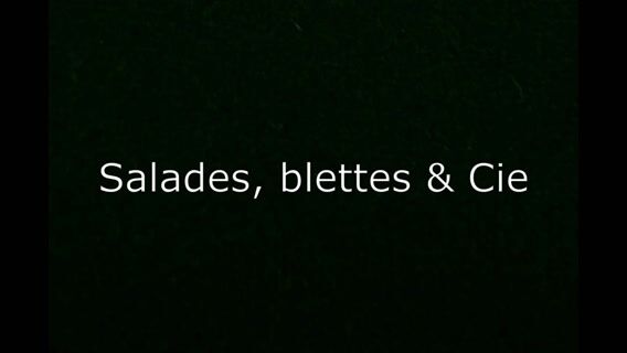 Salades, blettes and co.