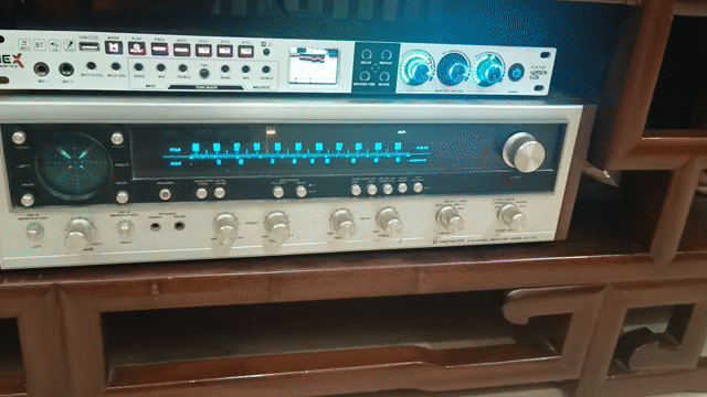 Amply Pioneer QX-747 Bạc. Mua bán Tivi, Âm thanh tại Quận Hoàng Mai Hà Nội được đăng bởi Vinh hình 1