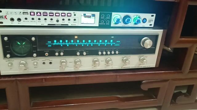 Amply Pioneer QX-747 Bạc. Mua bán Tivi, Âm thanh tại Quận Hoàng Mai Hà Nội được đăng bởi Vinh hình 1