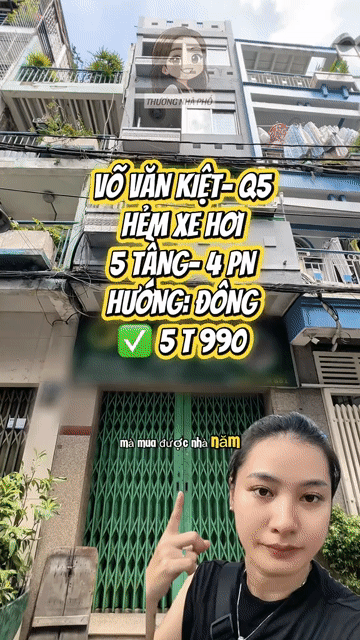 Mua bán Nhà ở Quận 5 Tp Hồ Chí Minh giá 5,99 tỷ
