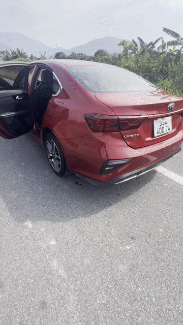 Kia Cerato màu Đỏ. Mua bán Ô tô tại Huyện Tam Đảo Vĩnh Phúc được đăng bởi LT hình 1