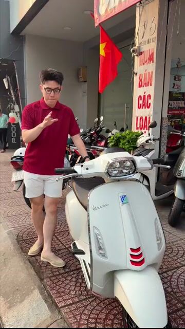 Piaggio Vespa Sprint 2023 Trắng. Mua bán Xe máy tại Quận Phú Nhuận Tp Hồ Chí Minh được đăng bởi DŨNG HOÀNG  hình 1