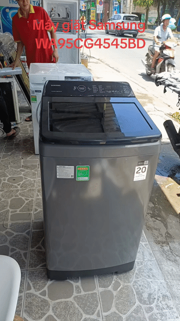 Máy giặt Samsung Inverter 9.5kg Xám. Mua bán Máy giặt tại Quận Phú Nhuận Tp Hồ Chí Minh được đăng bởi Nguyễn Duy Quang hình 1