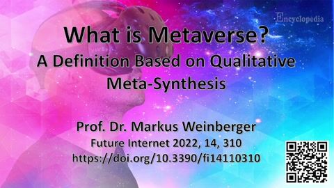 What Is Metaverse? | Encyclopedia MDPI