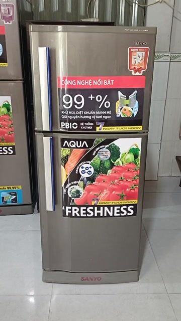 Tủ lạnh Sanyo 170 lít Xám Khử mùi, diệt khuẩn. Mua bán Tủ lạnh tại Quận Bình Tân Tp Hồ Chí Minh được đăng bởi Phạm Thị Bích Mai hình 1