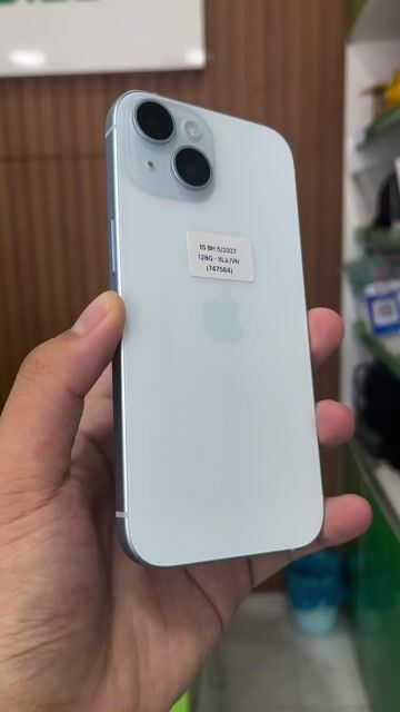 Apple iPhone 15 128GB Xanh dương. Mua bán Điện thoại tại Quận Ngô Quyền Hải Phòng được đăng bởi lê thanh thuỷ hình 1