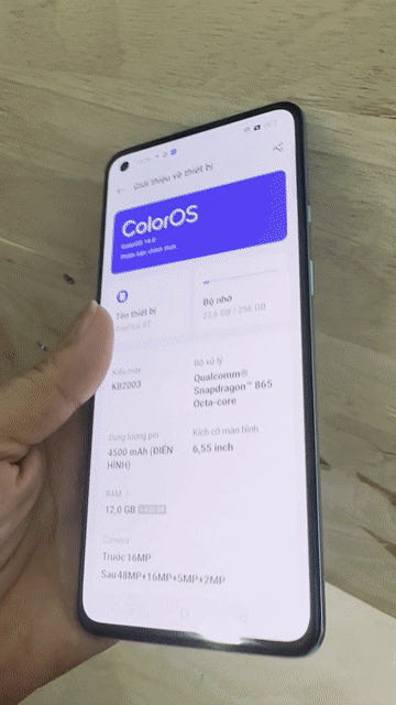 OnePlus 8T 12GB/256GB Xanh 99%. Mua bán Điện thoại tại Quận 4 Tp Hồ Chí Minh được đăng bởi ngoc ngân hình 1