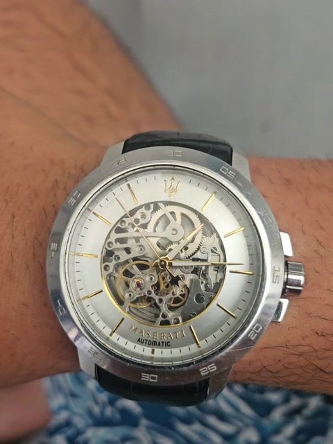 Đồng hồ Maserati Nam Đen Bạc. Mua bán Đồng hồ tại Thành phố Đà Lạt Lâm Đồng được đăng bởi Tuệ hình 1