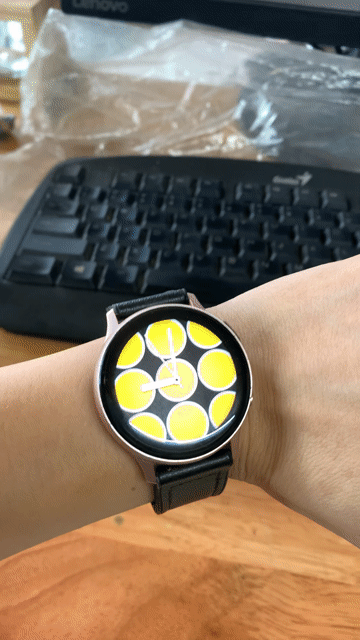 Samsung Galaxy Active 2 Vàng hồng Dây da. Mua bán Thiết bị đeo thông minh tại Quận 7 Tp Hồ Chí Minh được đăng bởi Nguyễn Nguyễn hình 1