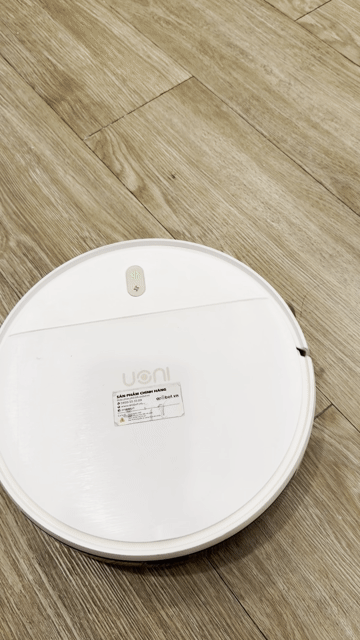 Robot hút bụi Uoni Tự động hút bụi, lau nhà Trắng. Mua bán Nội thất, đồ gia dụng khác tại Quận Tân Phú Tp Hồ Chí Minh được đăng bởi Kim Anh hình 1