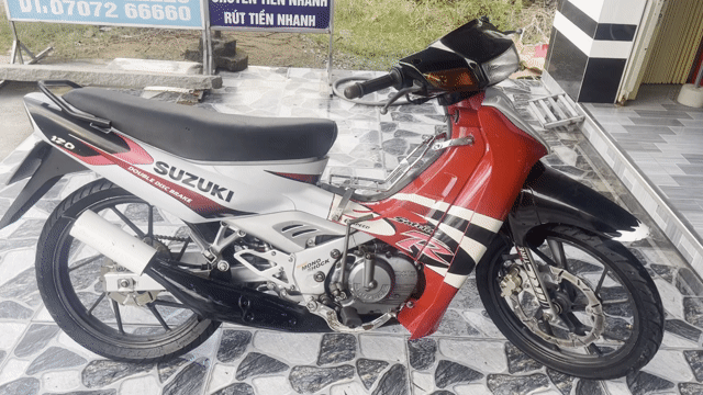 Suzuki Xipo Satria 2000 Đỏ. Mua bán Xe máy tại Huyện U Minh Thượng Kiên Giang được đăng bởi DV Cầm đồ kiên giang hình 1