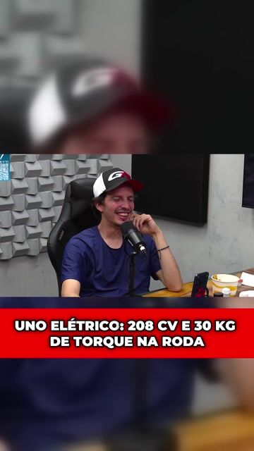 UNO ELÉTRICO: 208 CV E 30 KG DE TORQUE NA RODA #podcast #tunercast #letrajota #uno #eletrico
