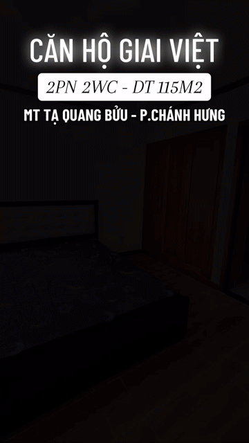 Cho thuê Căn hộ Chung cư Khu căn hộ Chánh Hưng Giai Việt Quận 8 Tp Hồ Chí Minh diện tích 115 m² giá 14 triệu/tháng