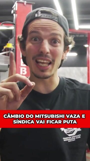 CÂMBIO DO MITSUBISHI VAZA E SÍNDICA VAI FICAR PUTA