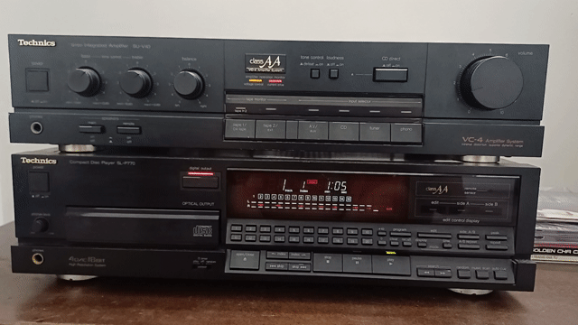 Amply Technics SU-V40 đầu CD SL-P770 Đen. Mua bán Tivi, Âm thanh tại Quận Hải Châu Đà Nẵng được đăng bởi Tho Nguyen hình 1