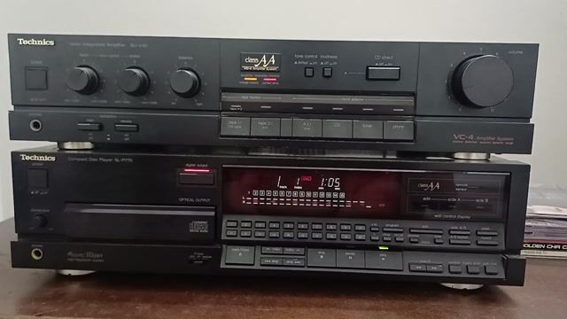 Amply Technics SU-V40 đầu CD SL-P770 Đen. Mua bán Tivi, Âm thanh tại Quận Hải Châu Đà Nẵng được đăng bởi Tho Nguyen hình 1